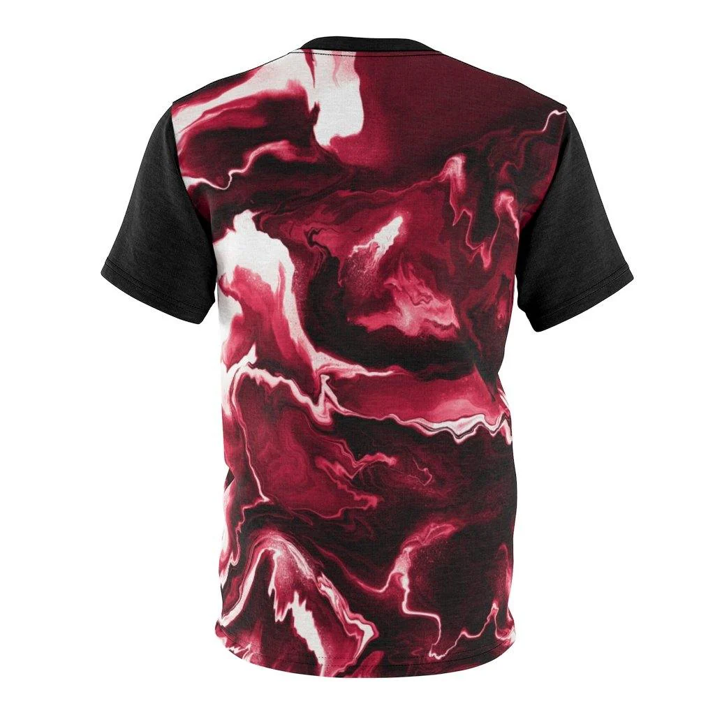 A Little Moody Today Skulls and Blood Unisex Tee - Image 3