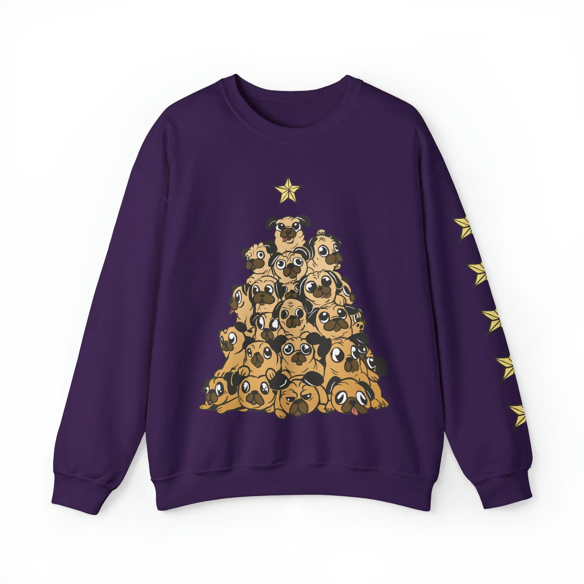 And A Pug in a Christmas Tree Sweatshirt - Image 5