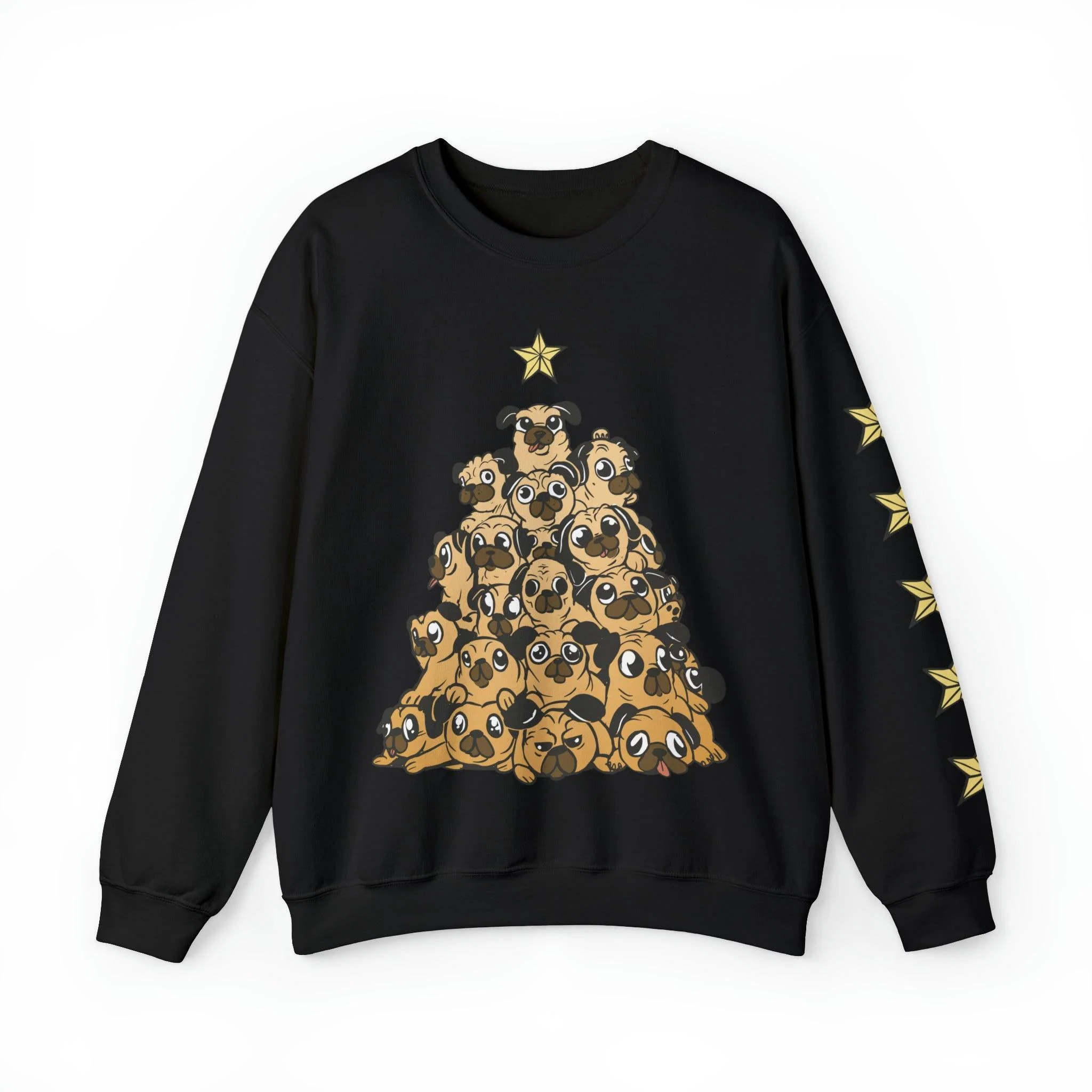 And A Pug in a Christmas Tree Sweatshirt - Image 8