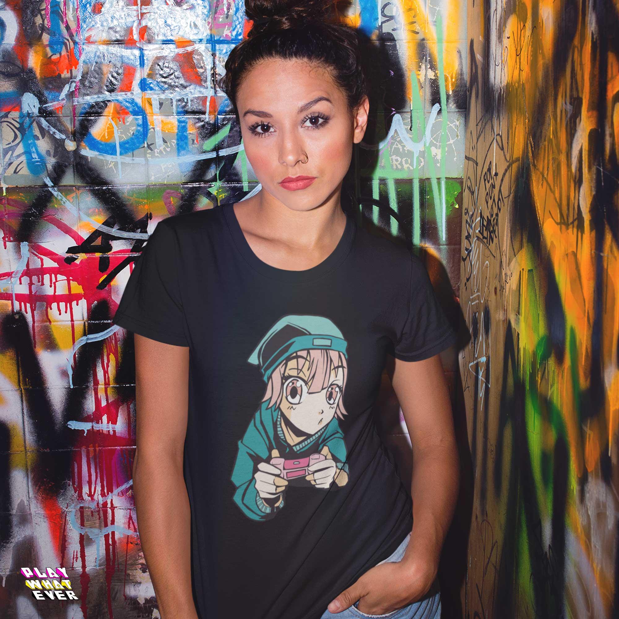Anime Gamer Ultra Concentration Unisex T-Shirt - Image 2