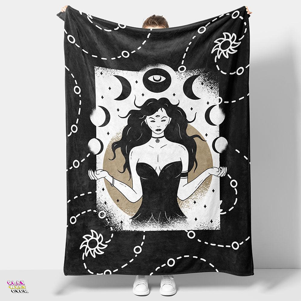 Asura Moon Goddess Blanket