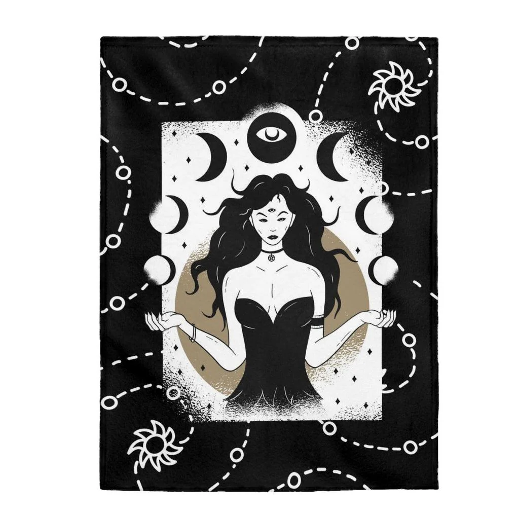 Asura Moon Goddess Blanket - Image 5