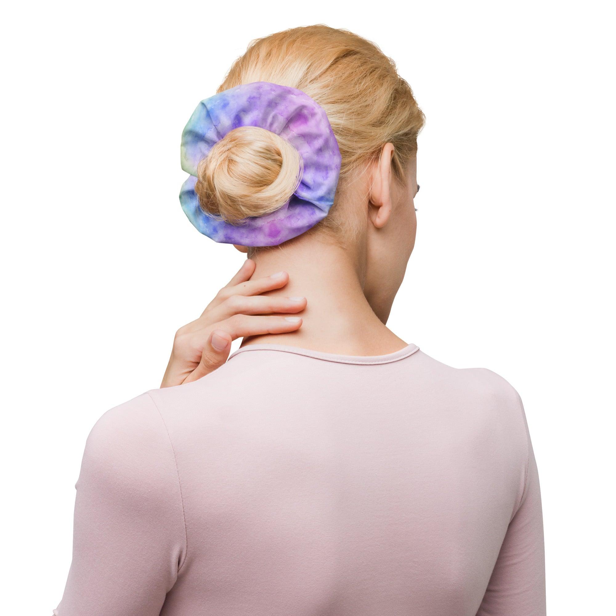 Aurora Galaxy Large Scrunchie - Image 4