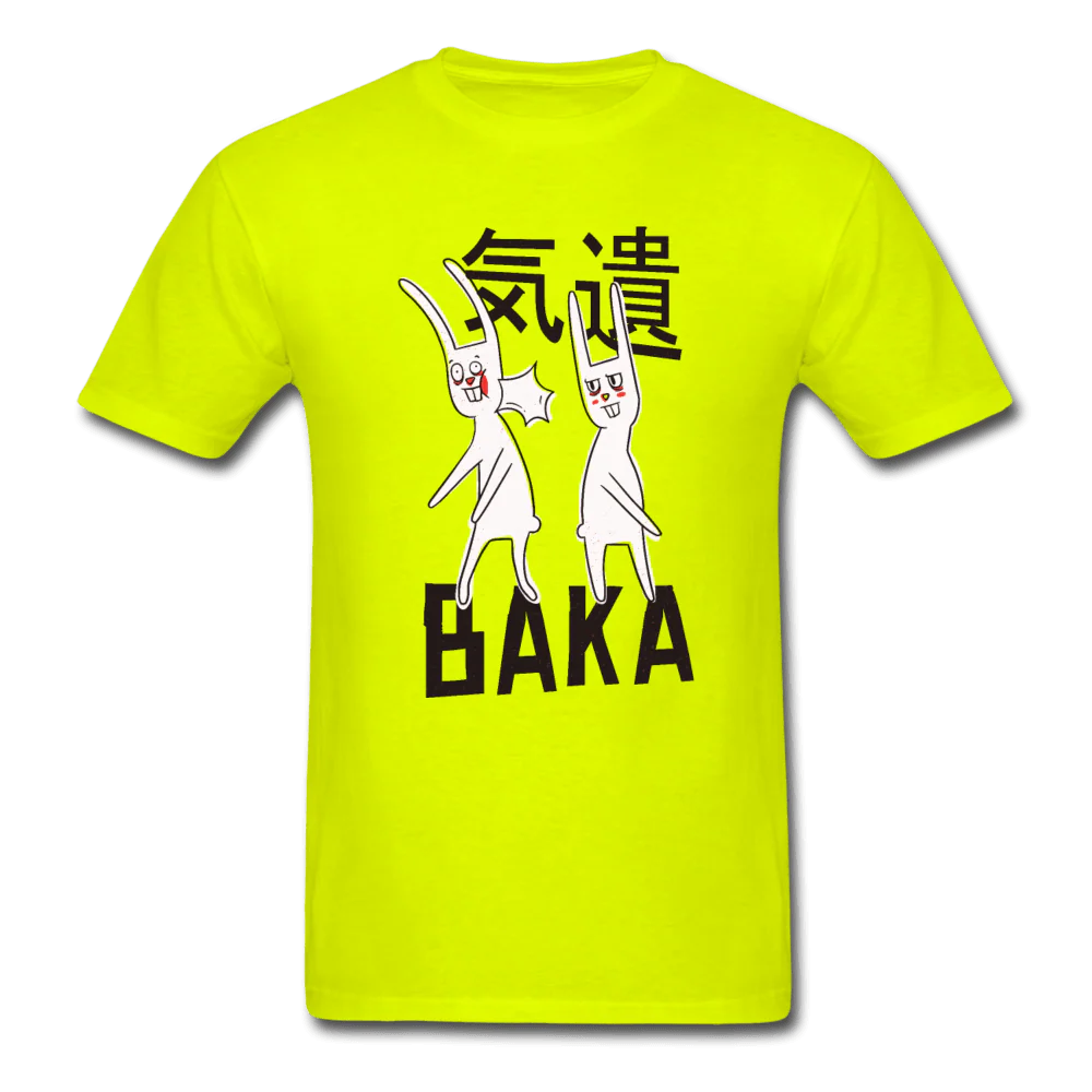 BAKA Slapping Rabbit Unisex T-Shirt - Image 4