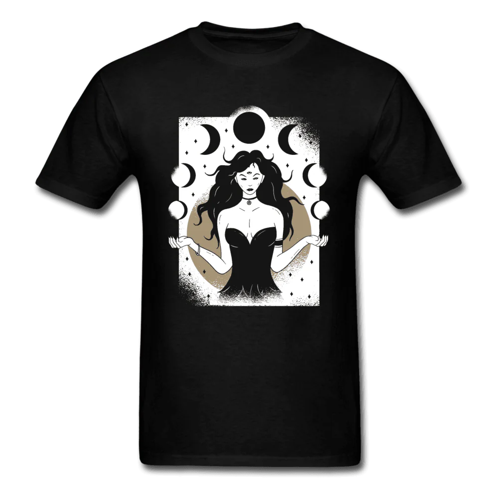Black Moon Sorceress Unisex T-Shirt