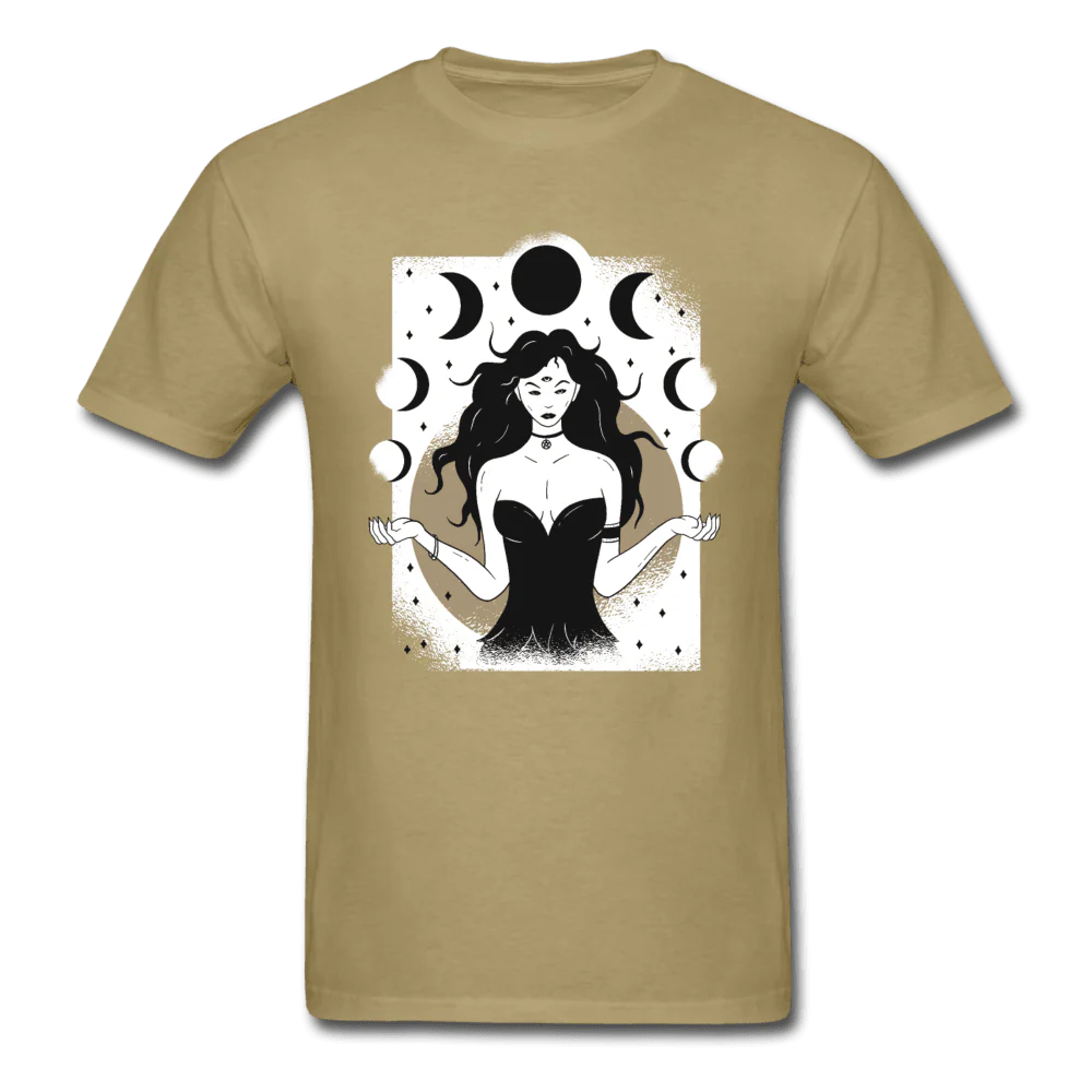 Black Moon Sorceress Unisex T-Shirt - Image 4