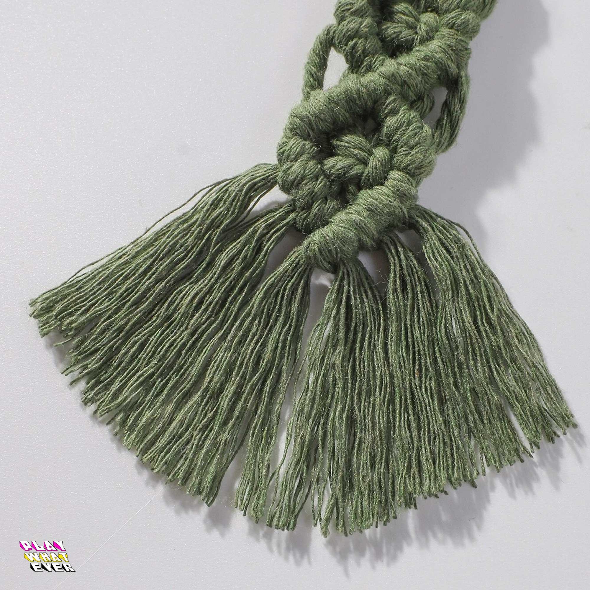 Boho Braided Tassel Knotted Keychain - Image 3