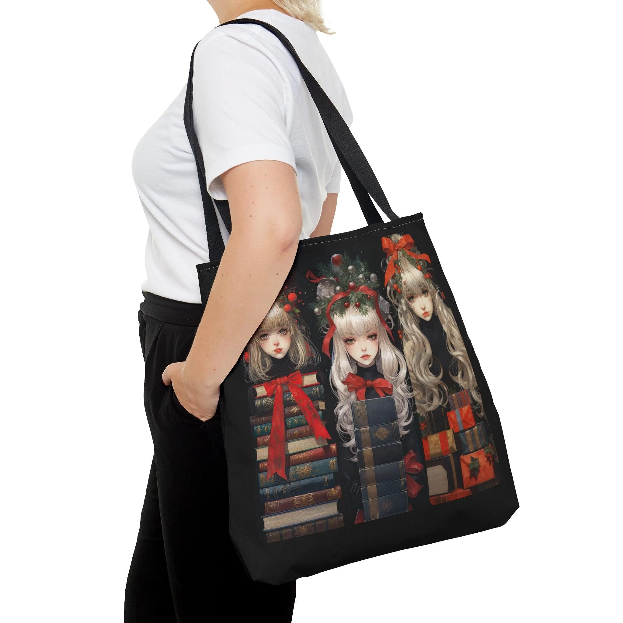 Book Maidens Holiday Anime Tote Bag - Image 4
