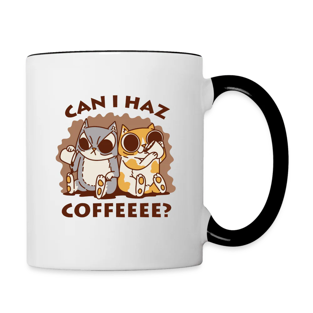 Can I Haz Coffeeee? Cute Cat Coffee Mug