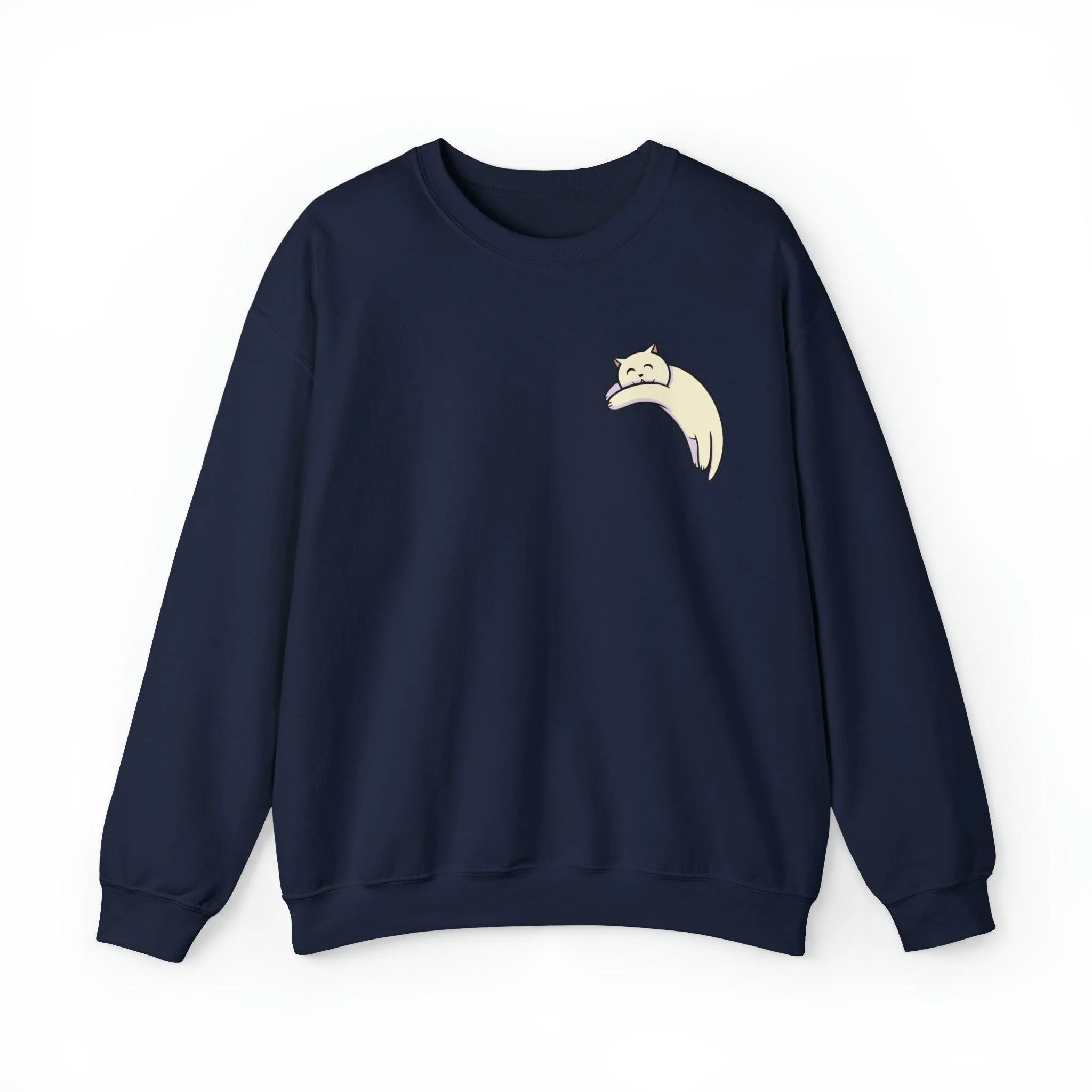 Cat Moon Phases Unisex Sweatshirt - Image 5