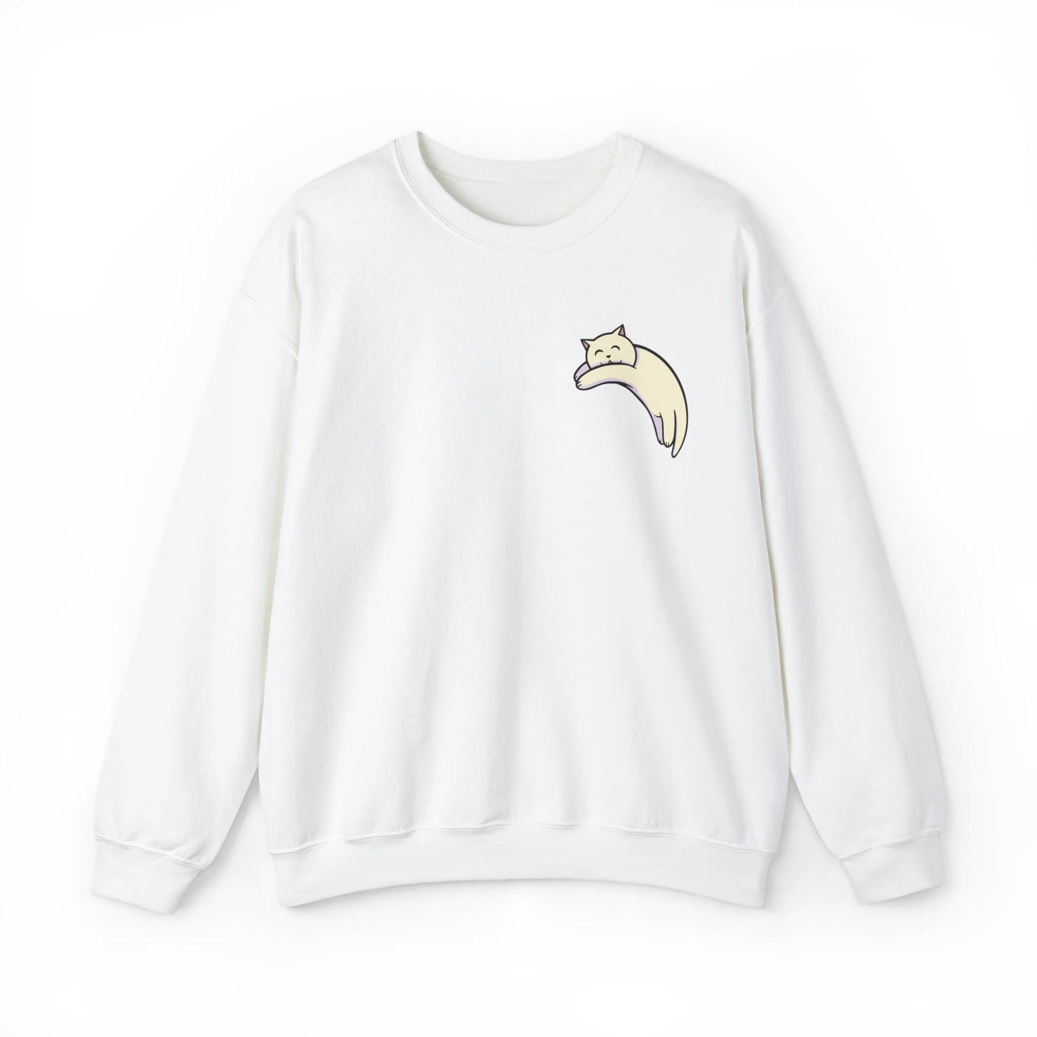 Cat Moon Phases Unisex Sweatshirt - Image 8
