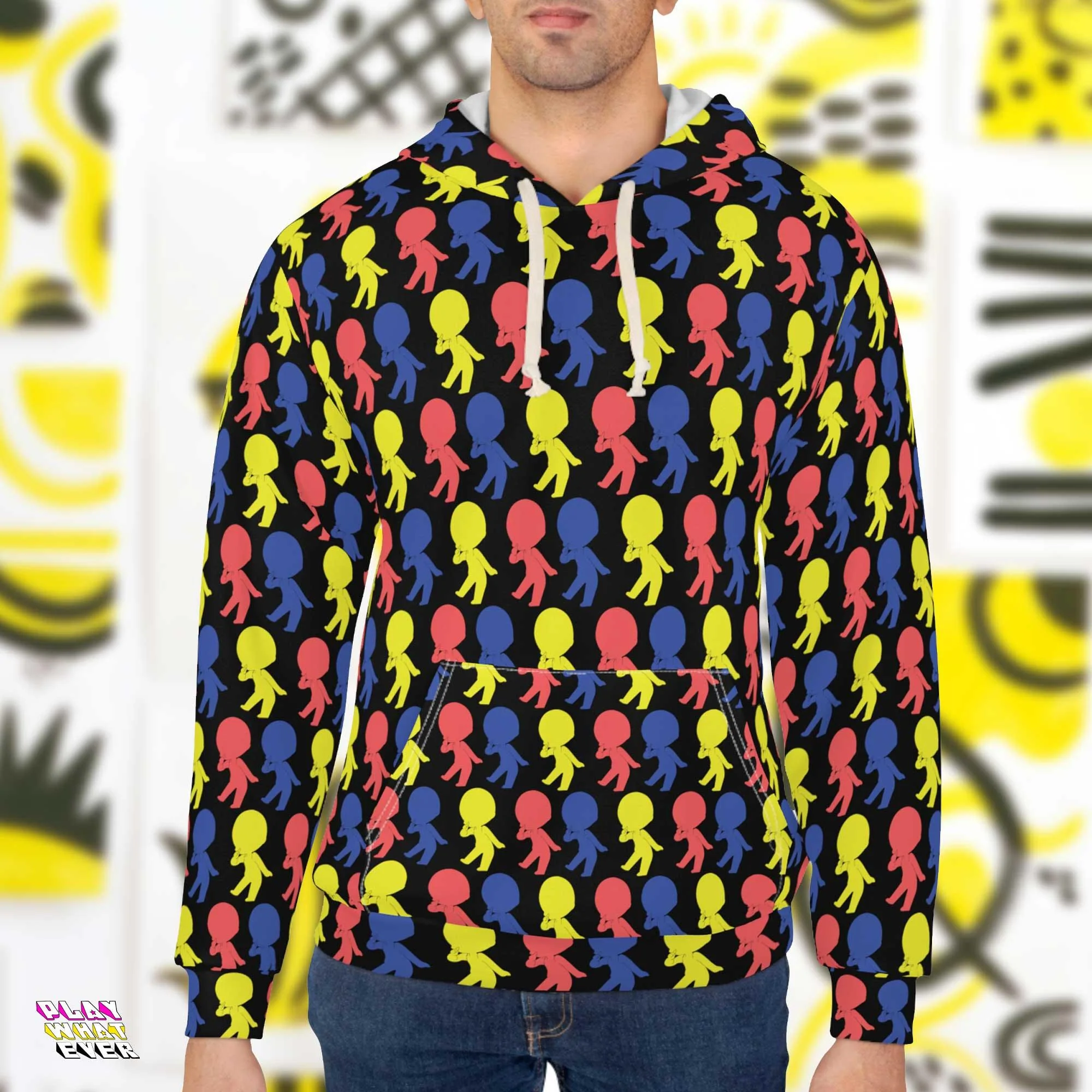 Chibi Pose Style Unisex Hoodie - Image 2