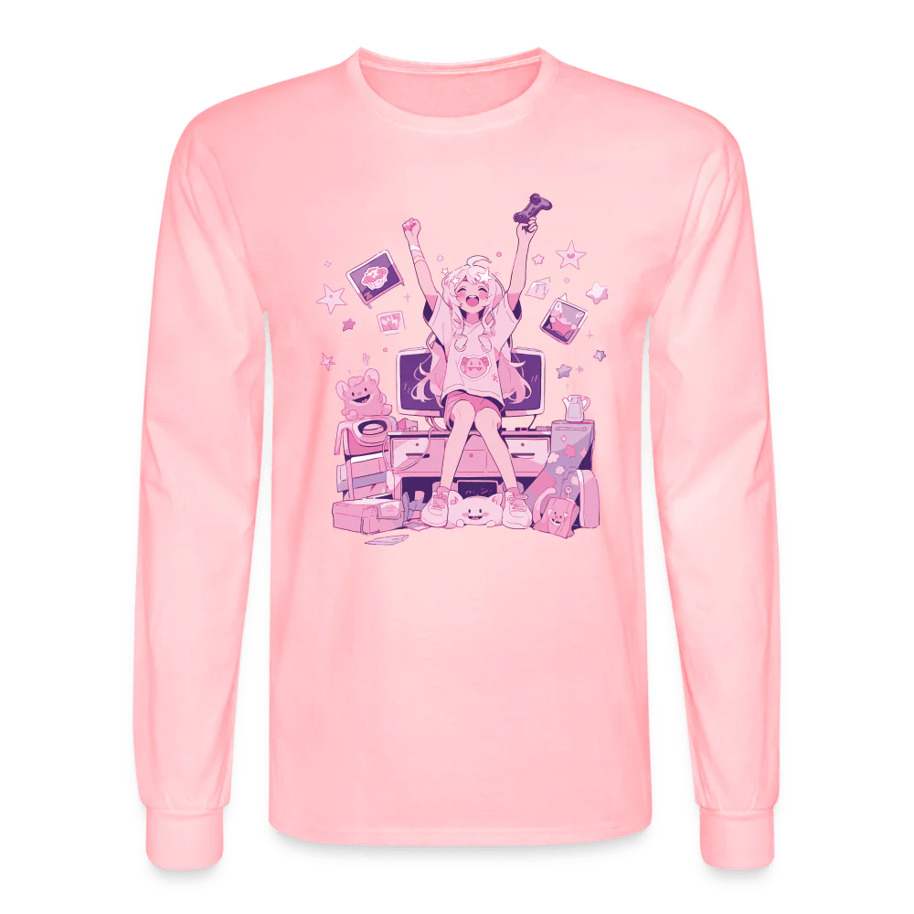 CLEAR! Gamer Girl Long Sleeve T-Shirt - Image 4