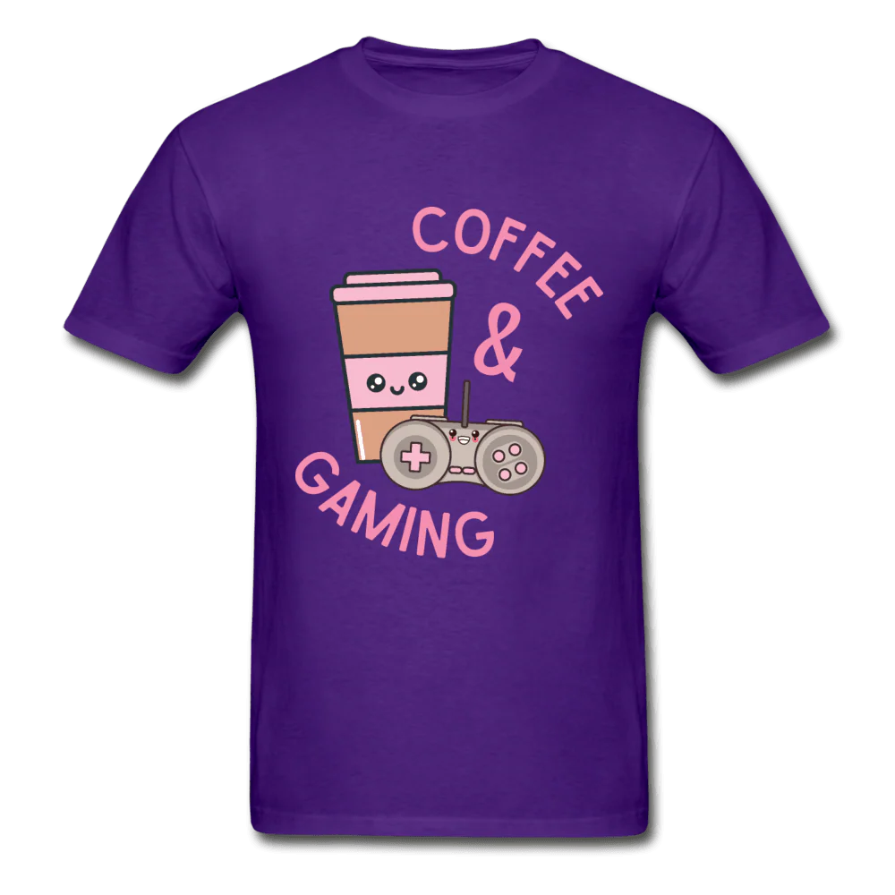 Coffee and Gaming Ultra Cotton T-Shirt - Image 4