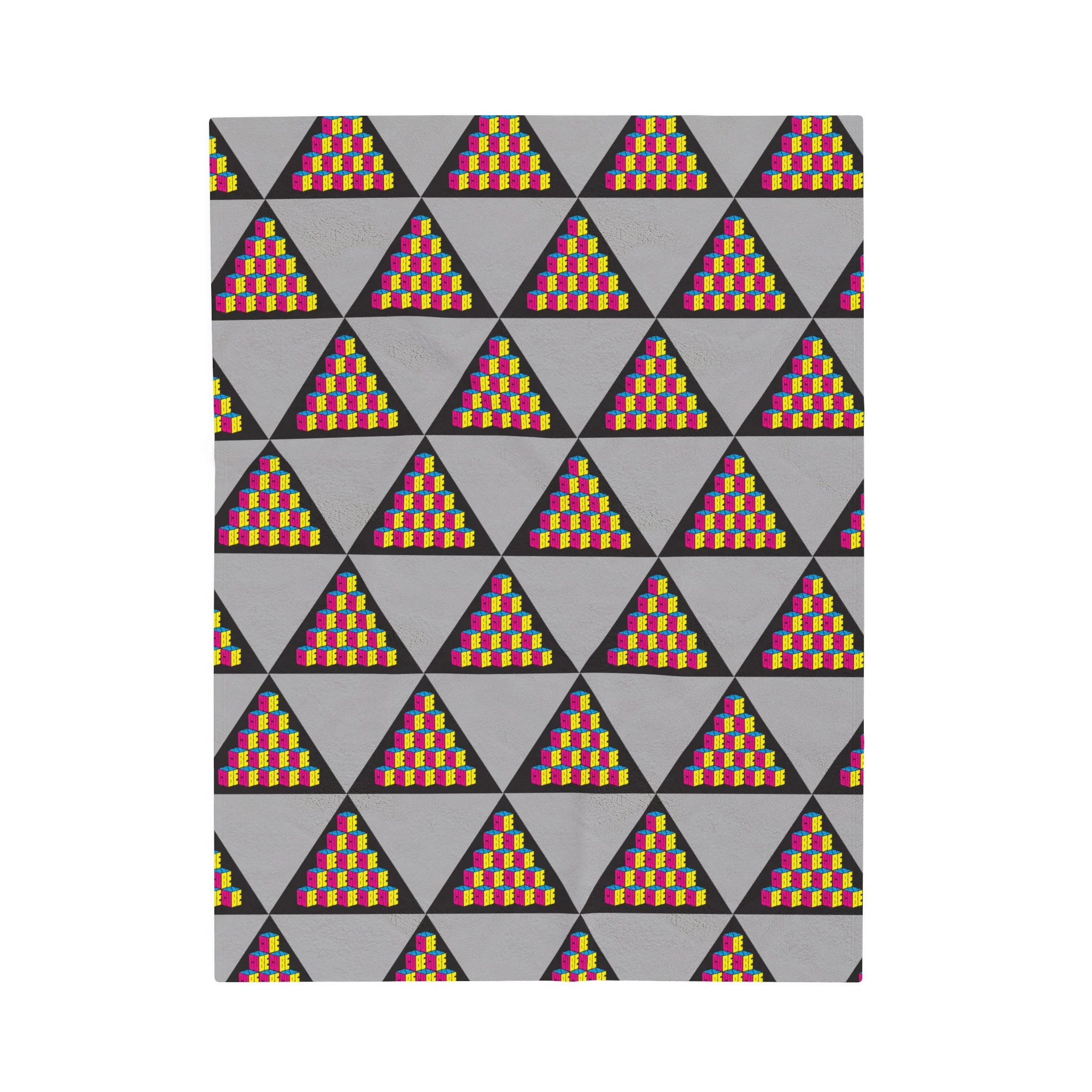 Cube Velveteen Plush Blanket - Image 6