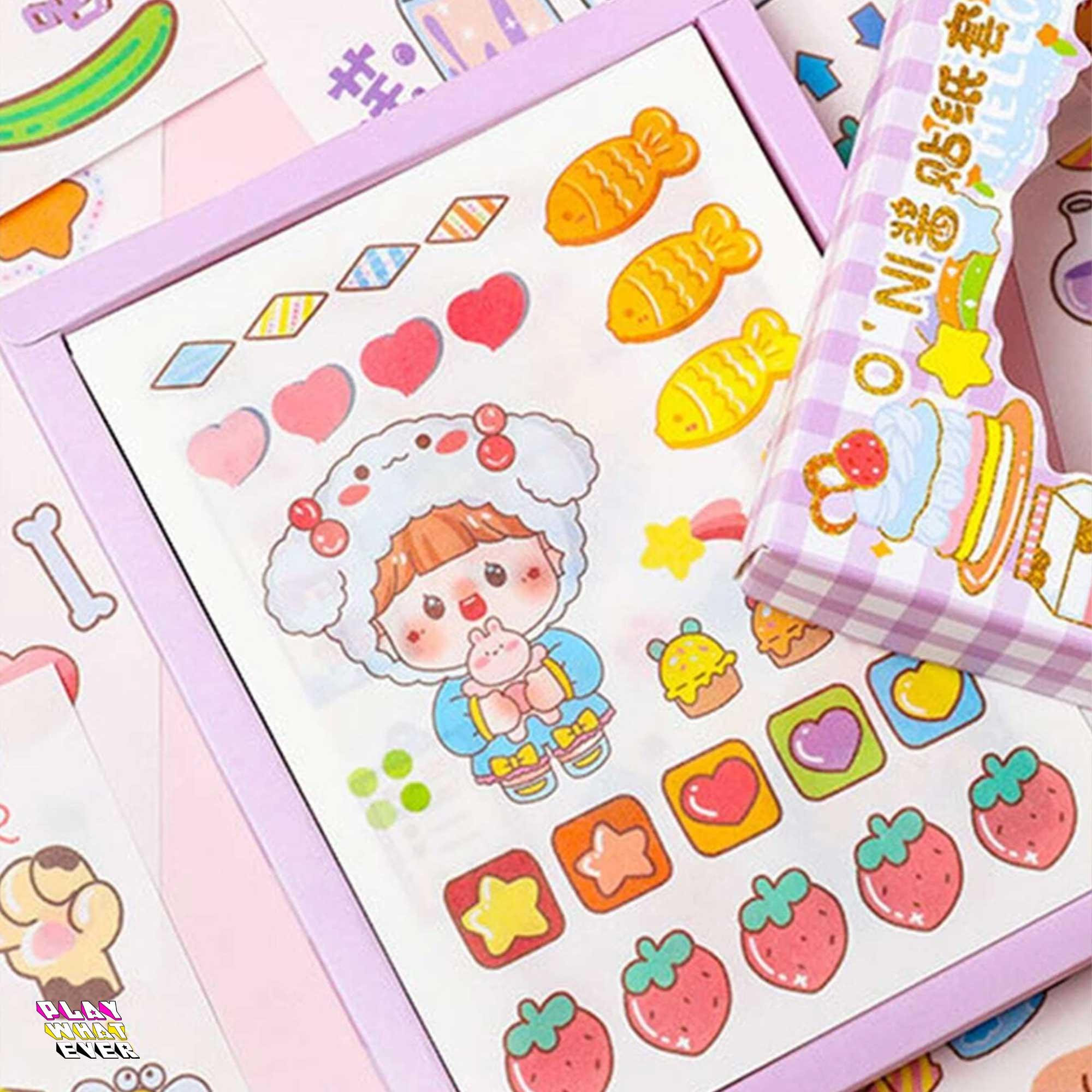 Cute, Colorful Washi Sticker Craft Sheets - Image 4