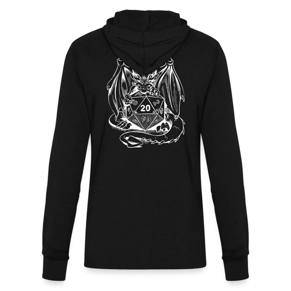 Dragon Roll Spell Unisex Long Sleeve Hoodie - Image 2