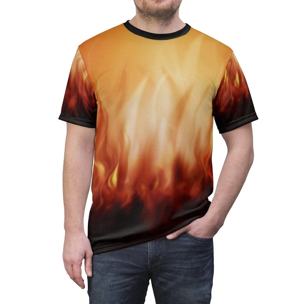 Dry Flames Unisex Shirt - Image 2