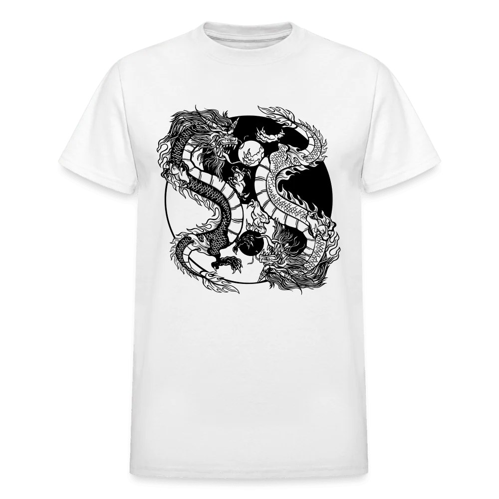 Yin Yang Dragon Tattoo Shirt