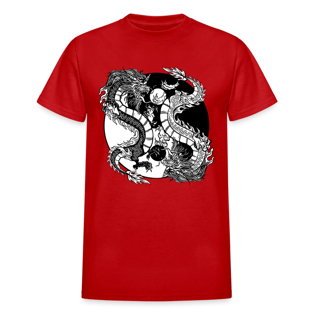 Yin Yang Dragon Tattoo Shirt - Image 4