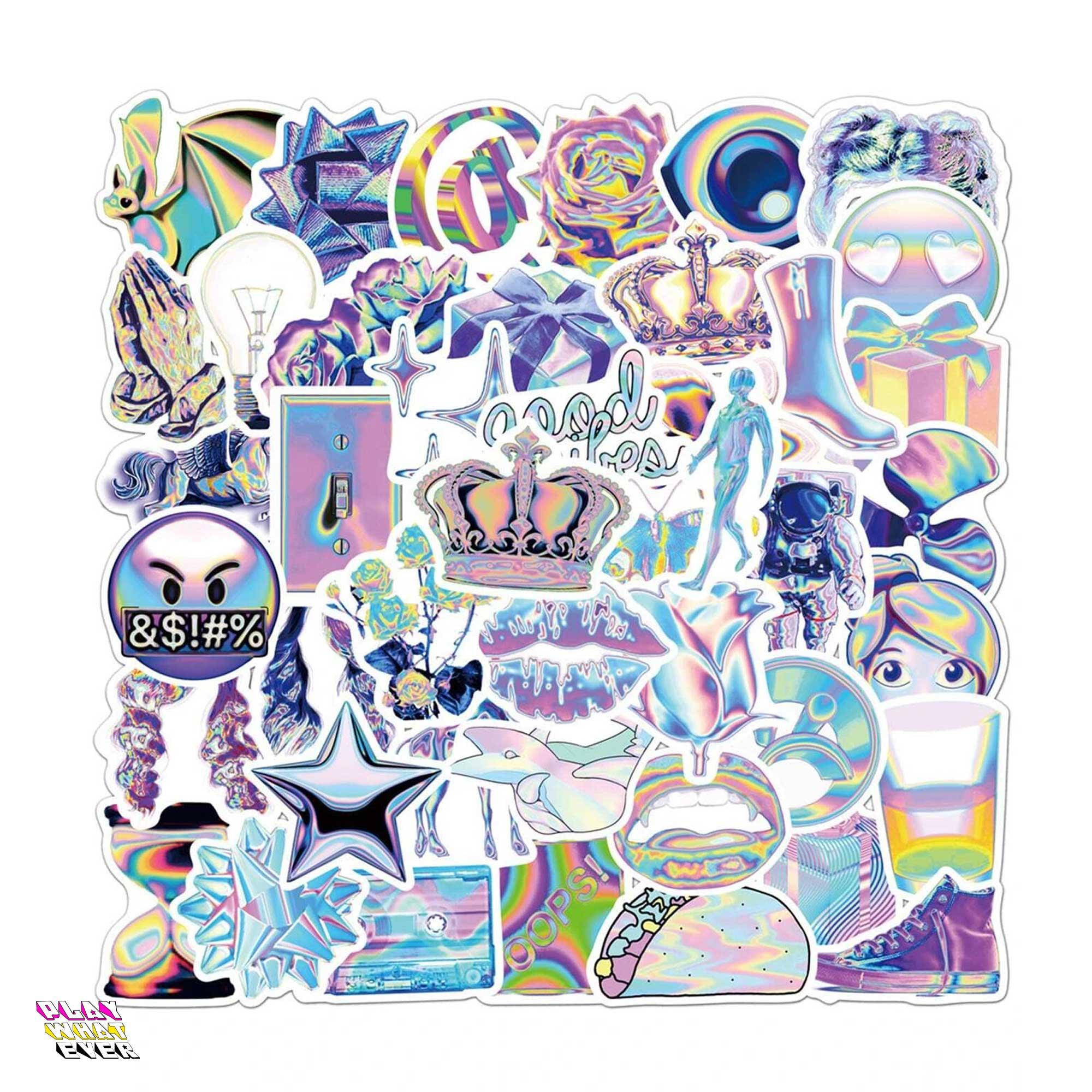 Fake Holo Culture Pop Stickers