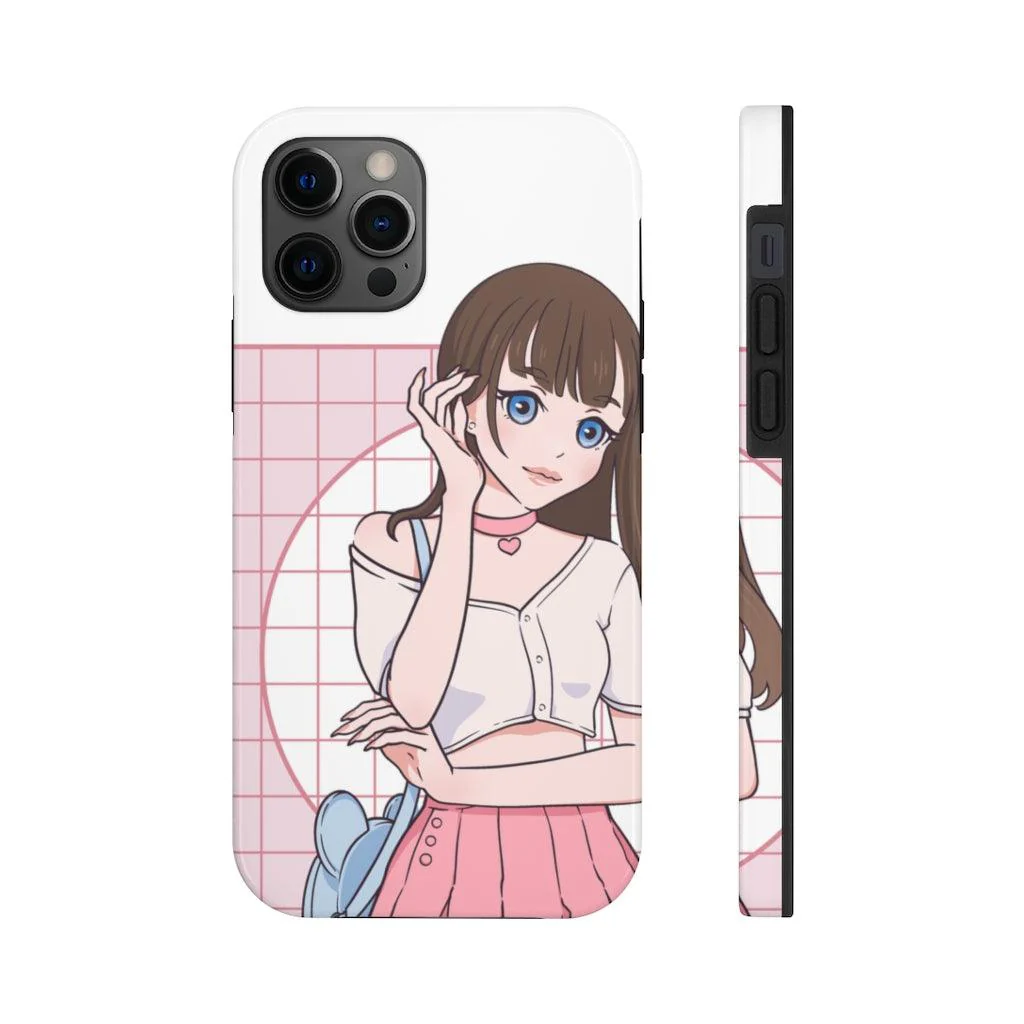 Fashion Model Anime Girl Tough Phone Case - Image 9