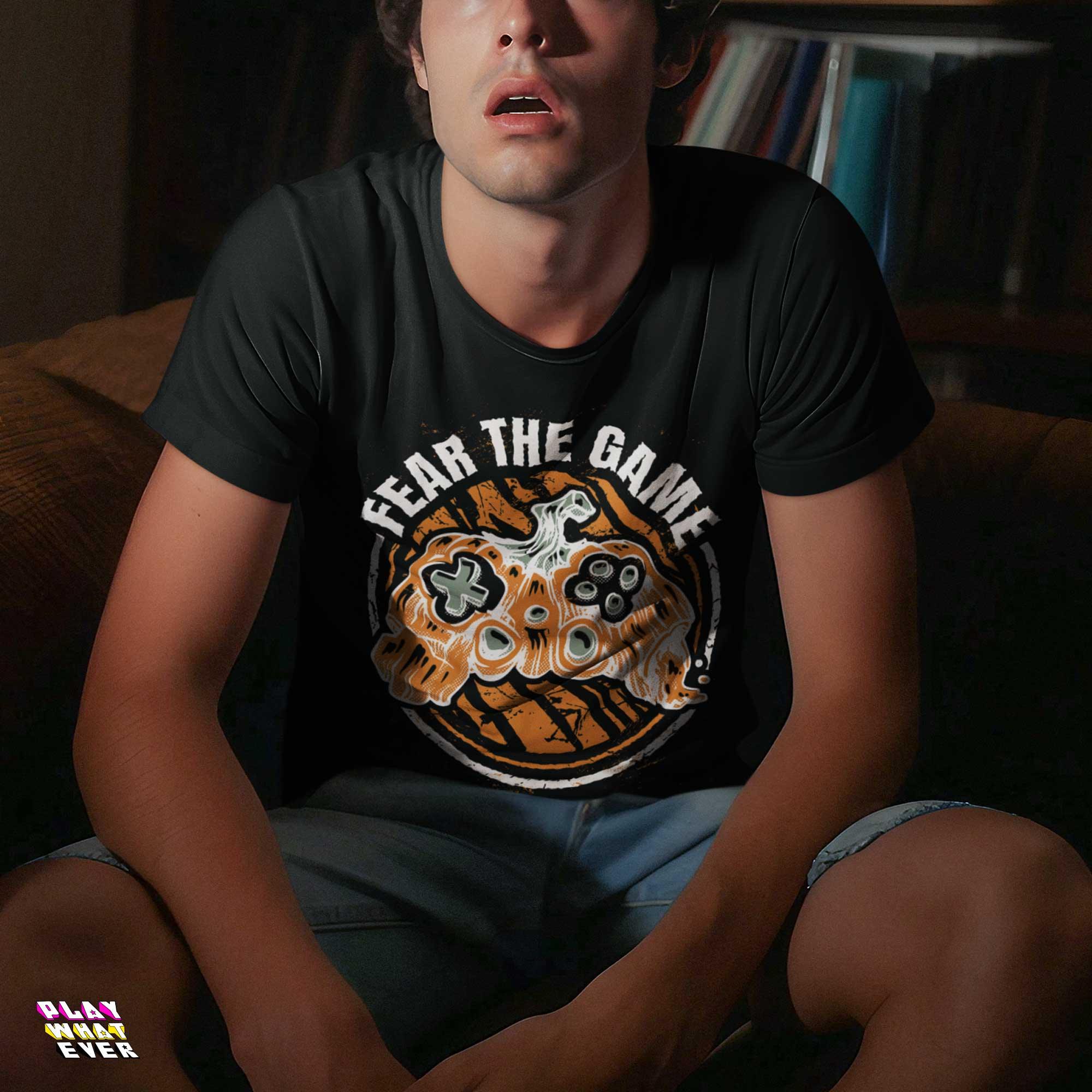 Fear the Game Halloween Gamer Shirt - Image 2