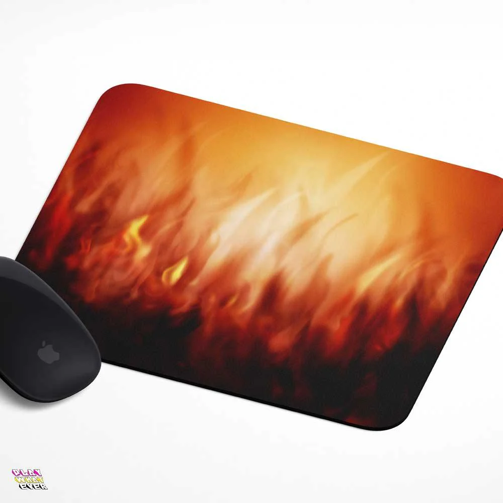 Flames and Blaze Mouse Pad â Ignite Your Workspace with Style - Image 2