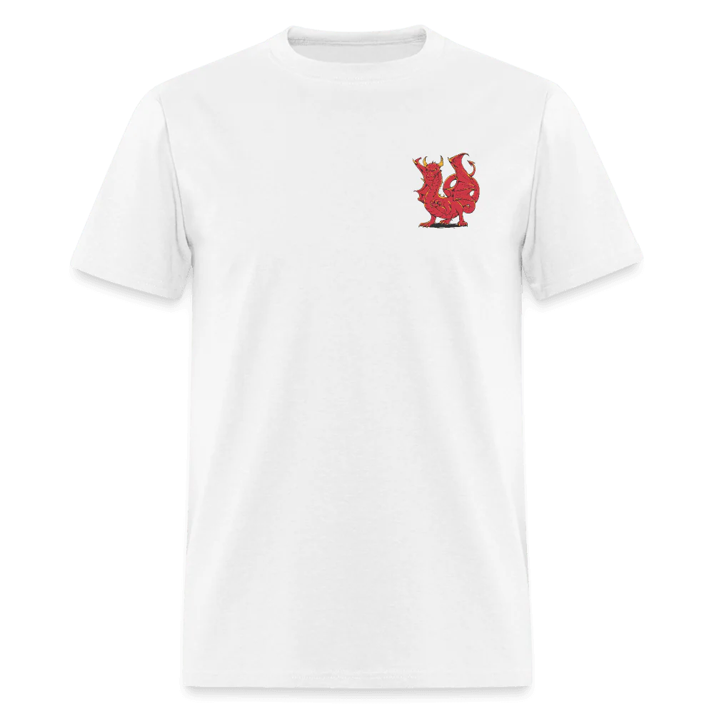 Flaming Dragon Unisex T-Shirt - Image 3