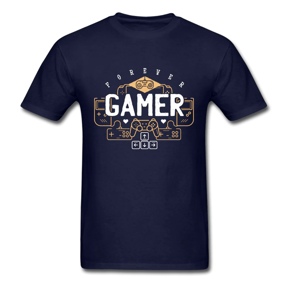 Forever Gamer Retro Gaming T-Shirt - Image 5