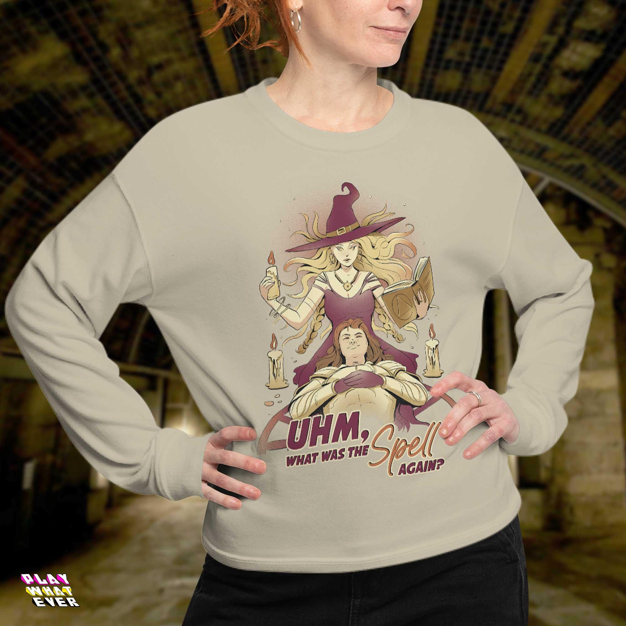 Forgetful Witch Funny Sweatshirt - Image 2