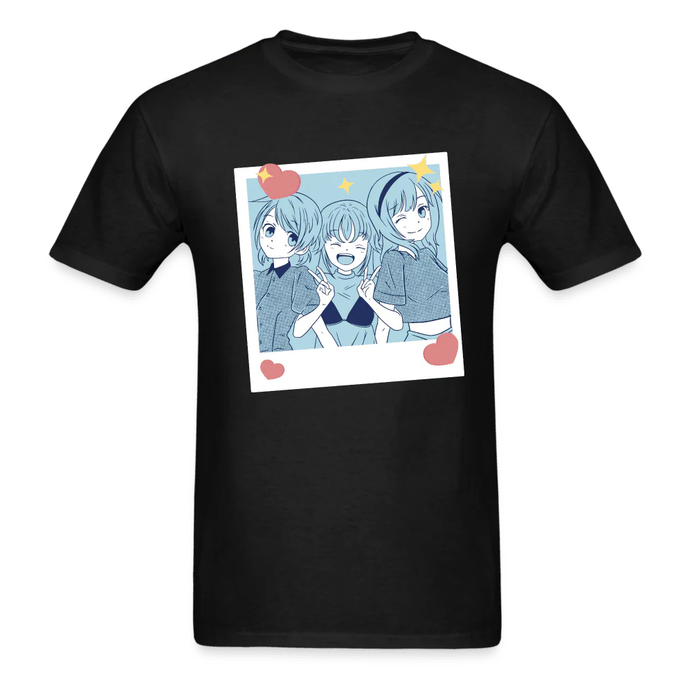 Friends are Forever Kawaii School Girls T-Shirt