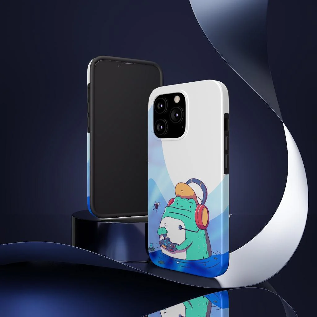 Froggy Gamer Tough Phone Case - Image 3