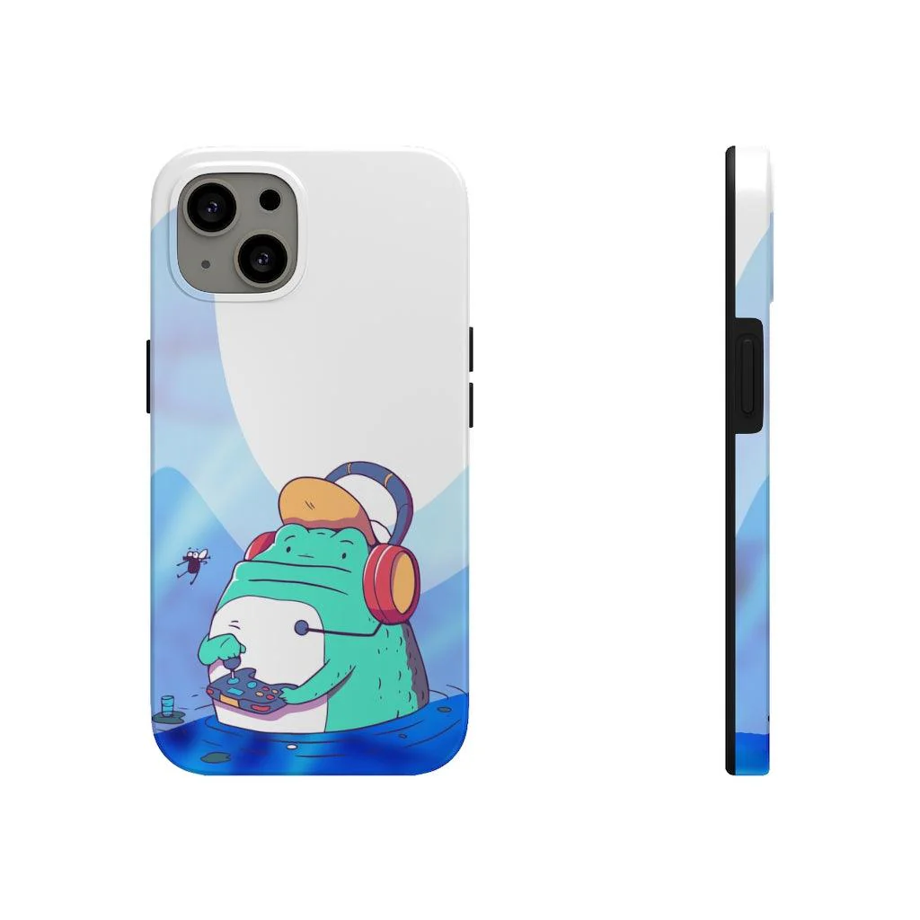 Froggy Gamer Tough Phone Case - Image 4