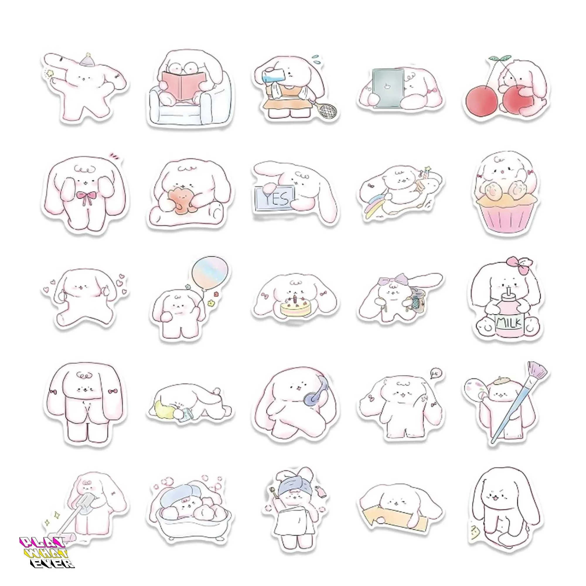 Funny Bunny Assorted Sticker Fun - Image 4