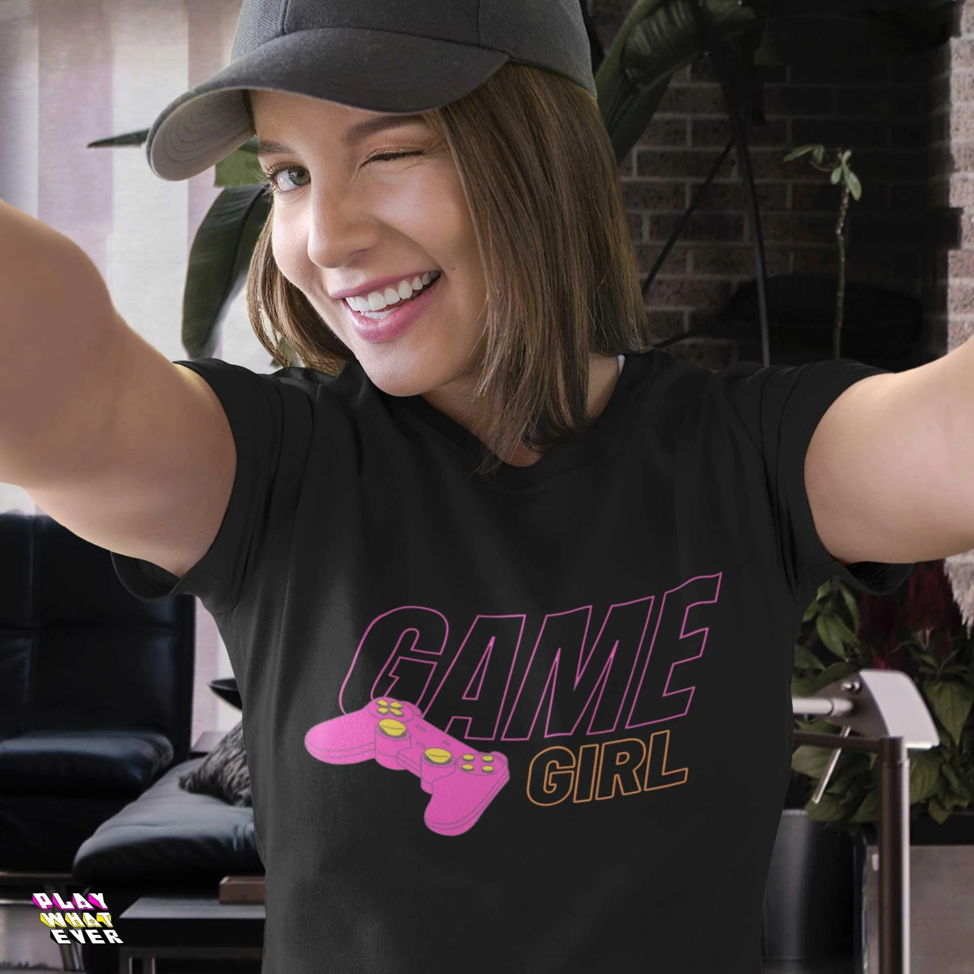 Game Girl Gaming Controller Ultra Cotton T-Shirt - Image 3
