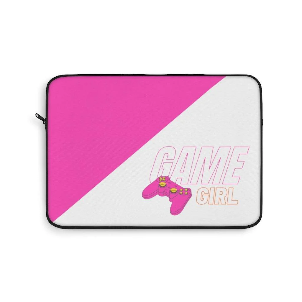 Game Girl Pink Controller Laptop Sleeve - Image 7
