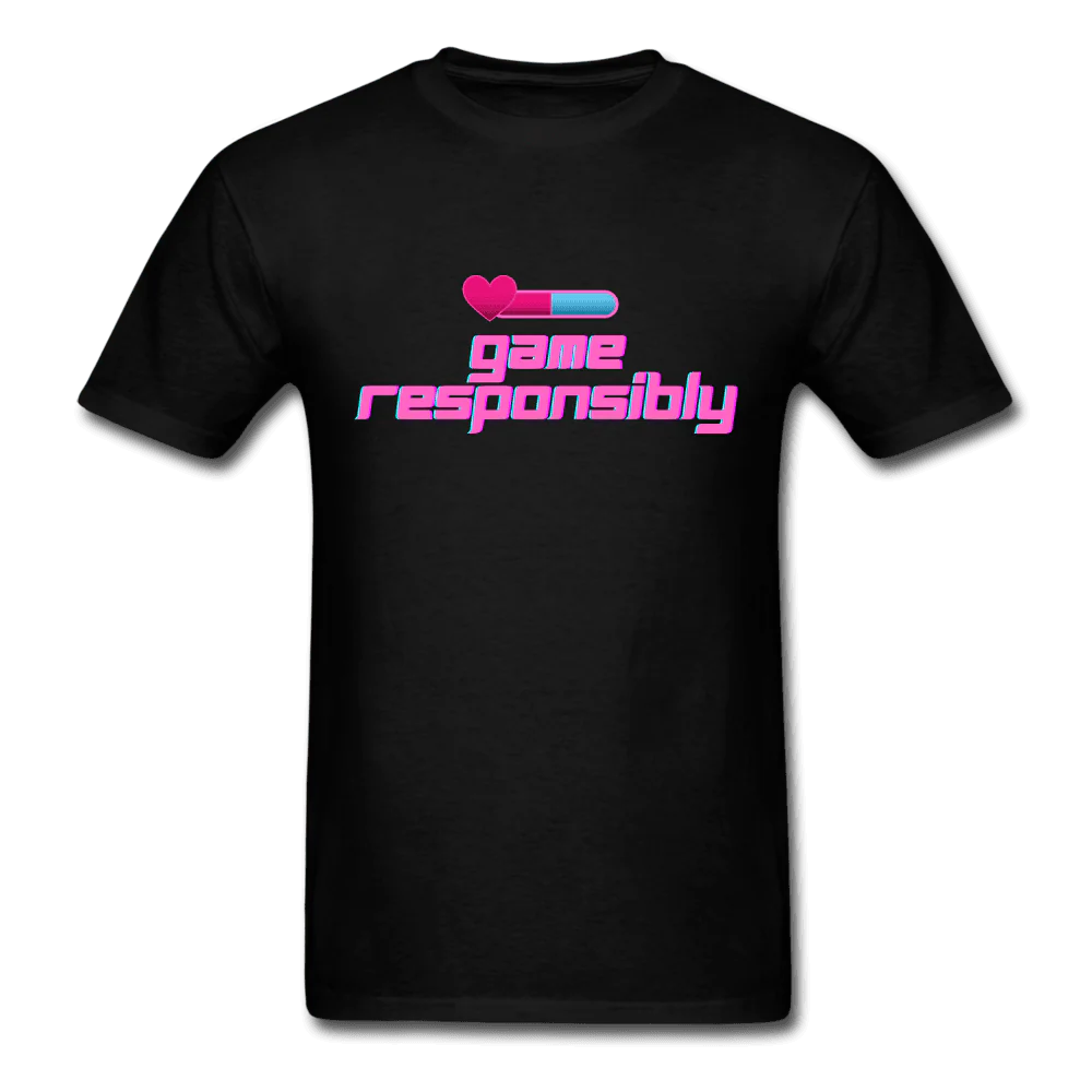 Game Responsibly Unisex Comfy Classic T-Shirt - Image 7