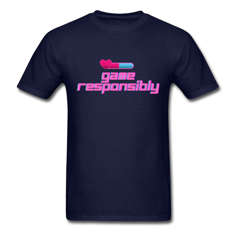 Game Responsibly Unisex Comfy Classic T-Shirt - Image 8