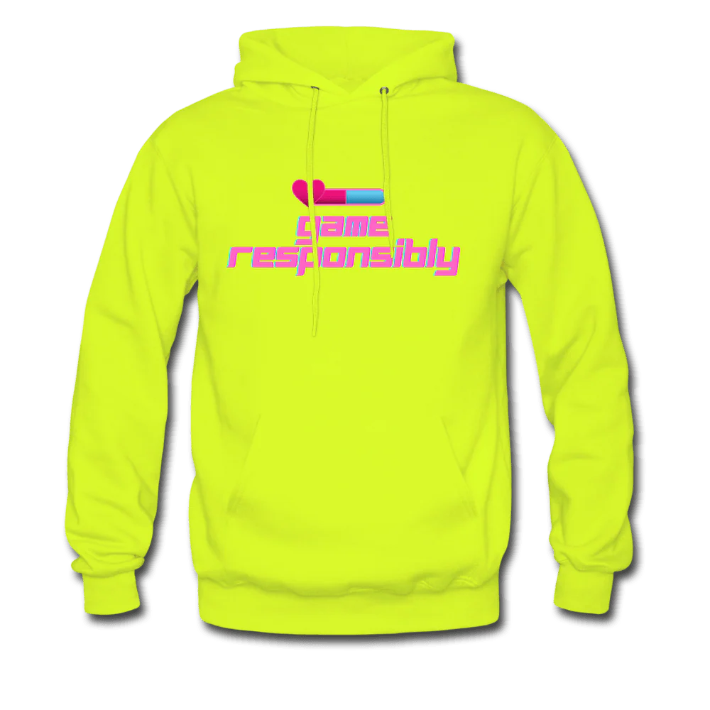 Game Responsibly Unisex Comfy Hoodie - Image 4