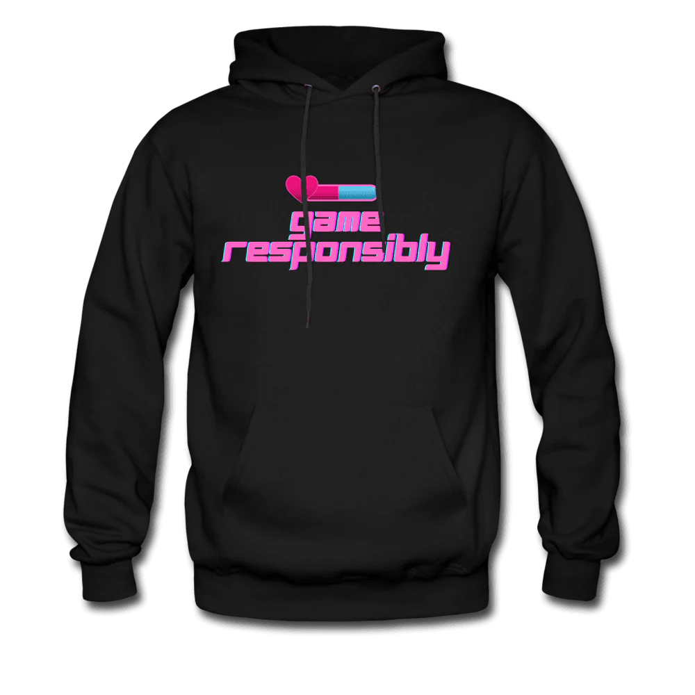 Game Responsibly Unisex Comfy Hoodie - Image 5