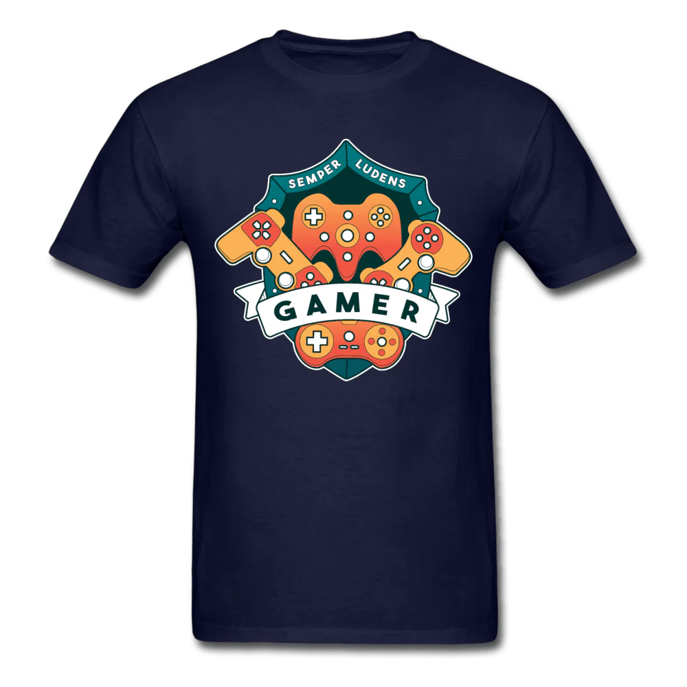 Gamer League Emblem Unisex T-Shirt - Image 5