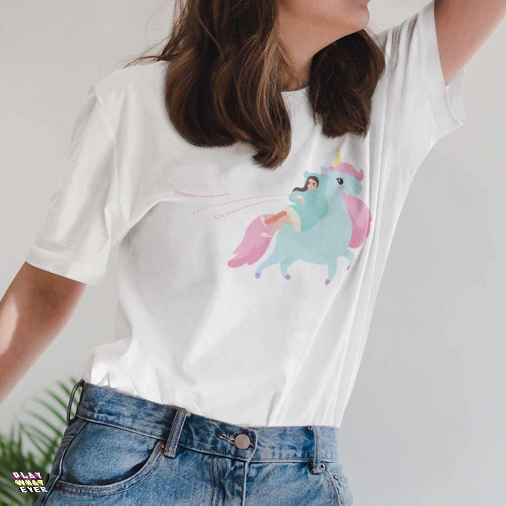Gaming with a Unicorn Ultra Cotton T-Shirt - Image 2