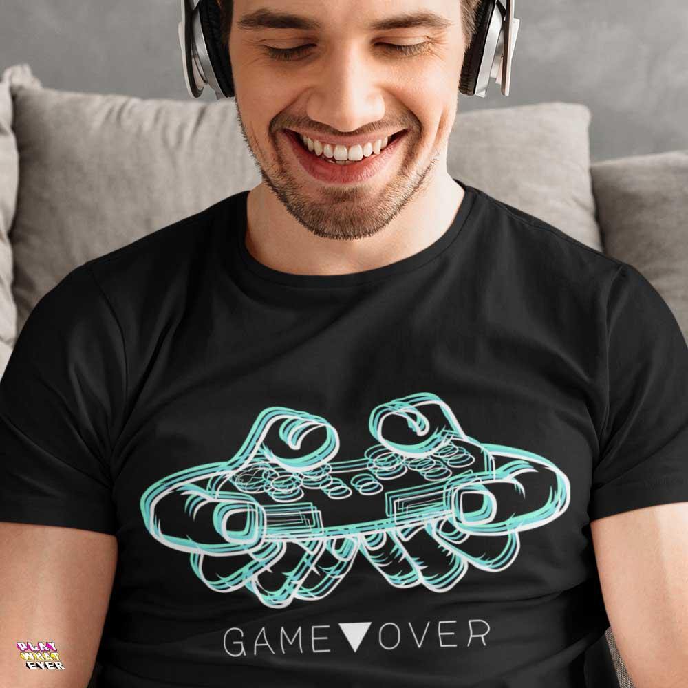 Glitch Gaming Game Over Ultra Cotton T-Shirt - Image 2