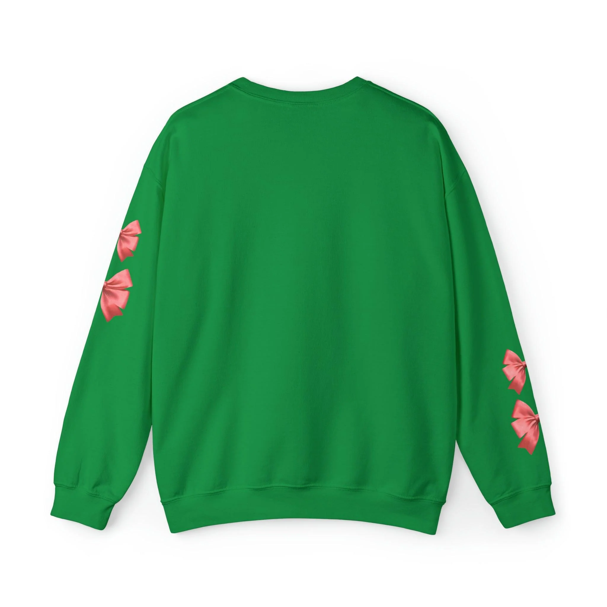 Happy Holidays Santa Anime Girl Sweatshirt - Image 9