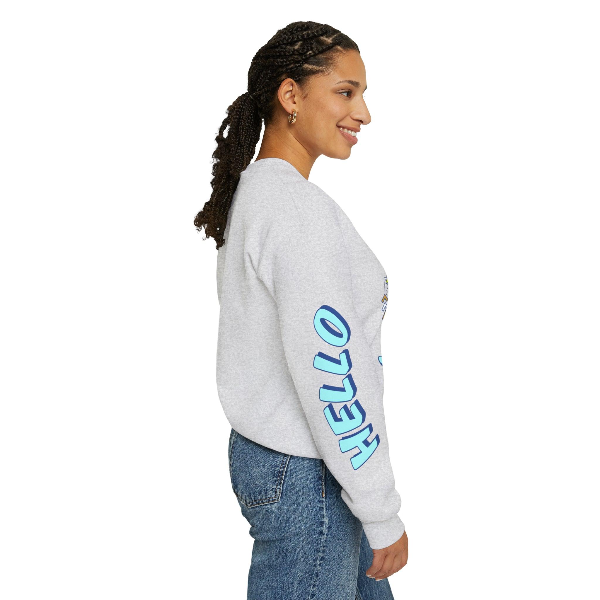 Hello Sweetie Froggie Donut Sweatshirt - Image 7