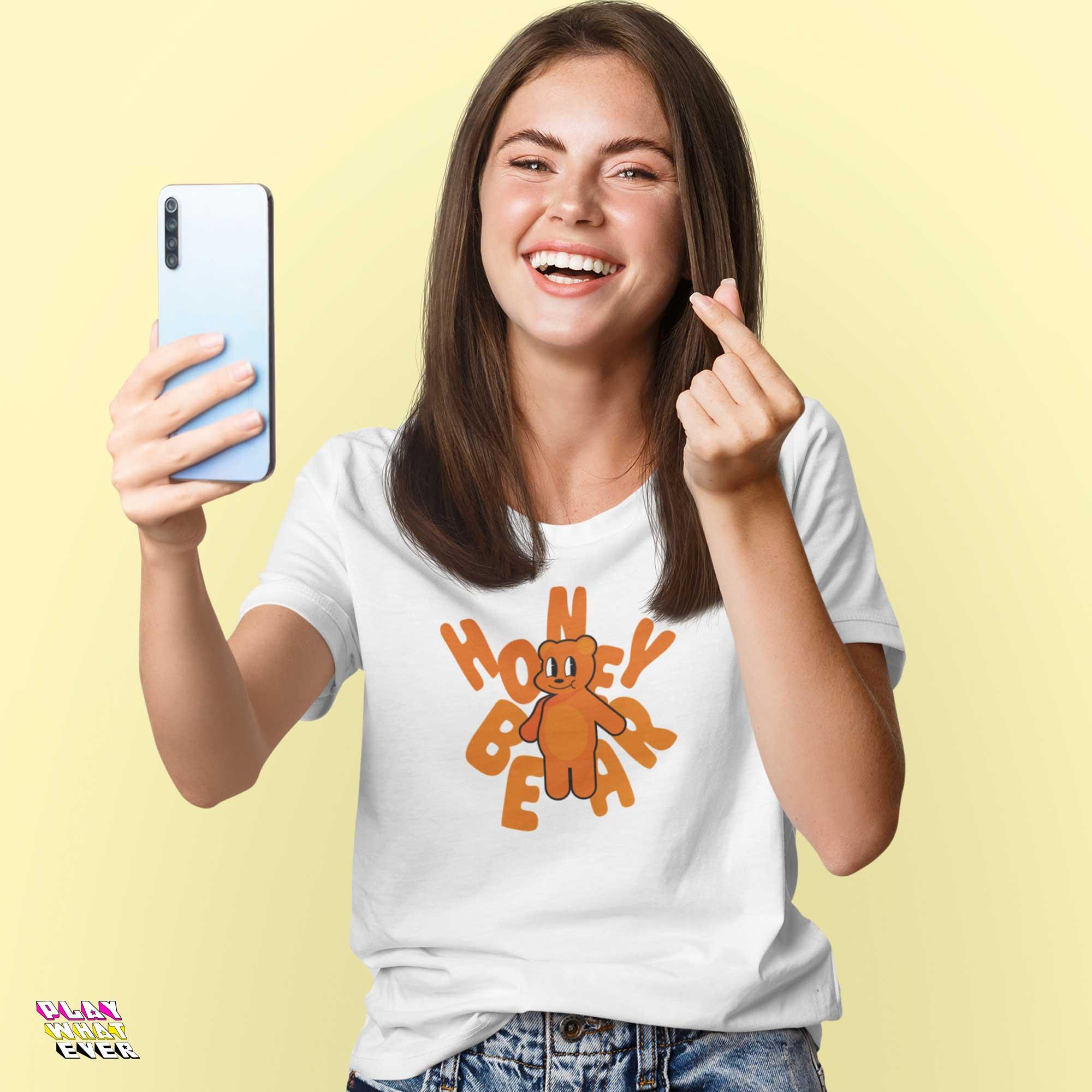 Honey Bear Unisex T-Shirt - Image 3