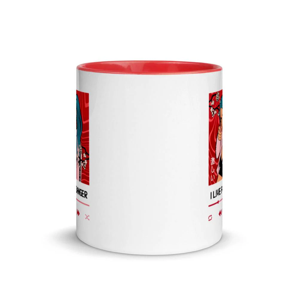 I Live for Danger Anime Mug - Image 6