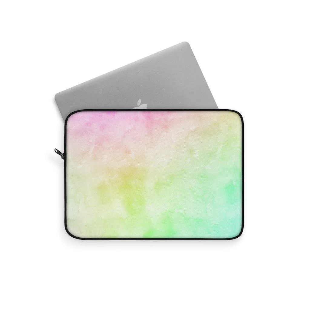 Icee Pastel Gradient Simple Laptop Sleeve - Image 5