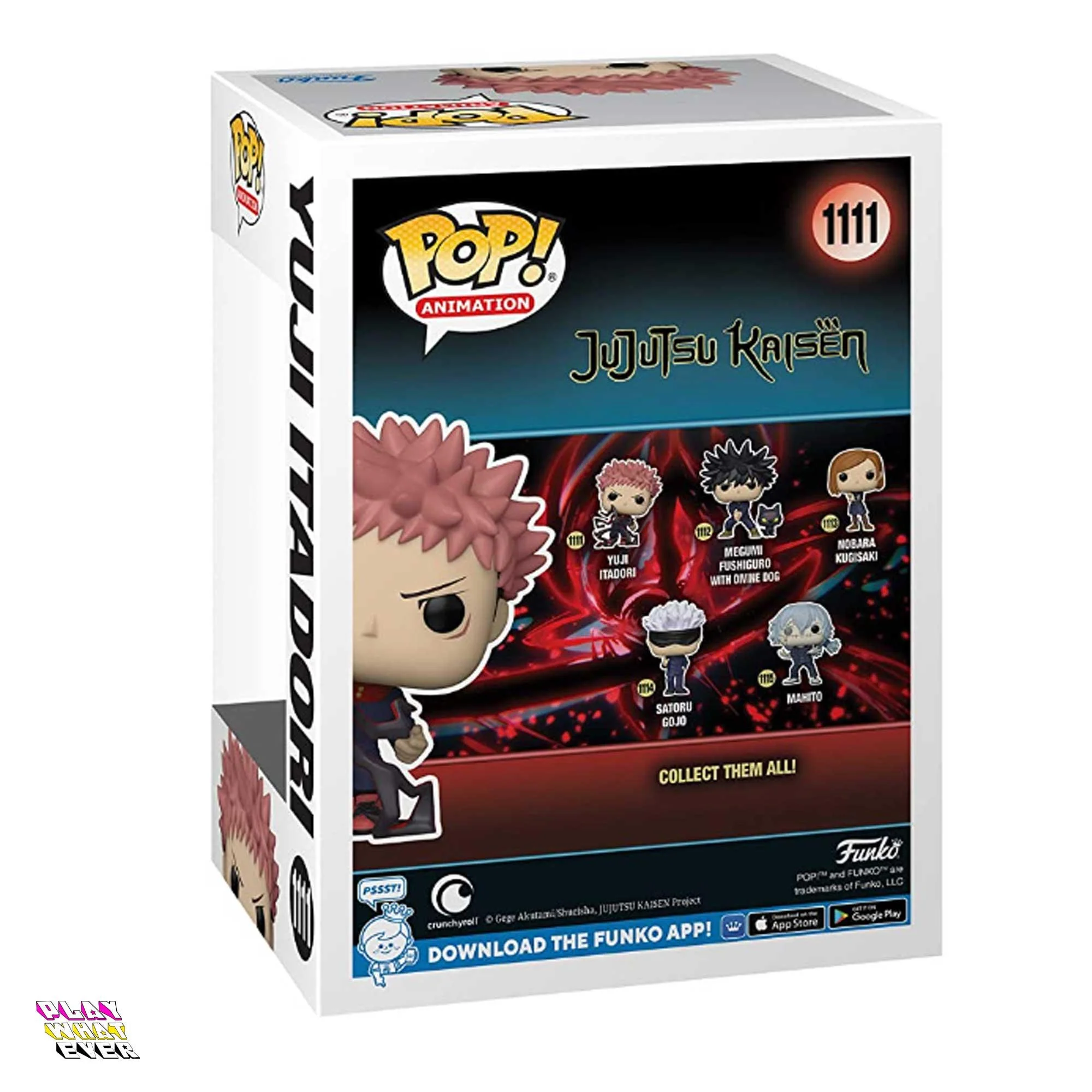 Jujutsu Kaisen Yuji Itadori Pop! Vinyl Figure - Image 3
